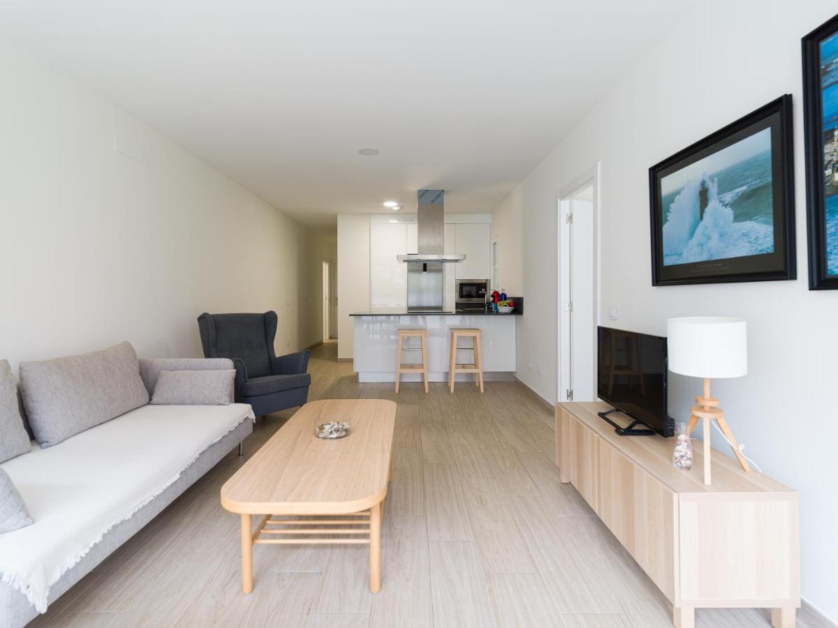 Homeforguest Modern Apartment In Las Canteras With Parking 大加那利岛拉斯帕尔马斯 外观 照片