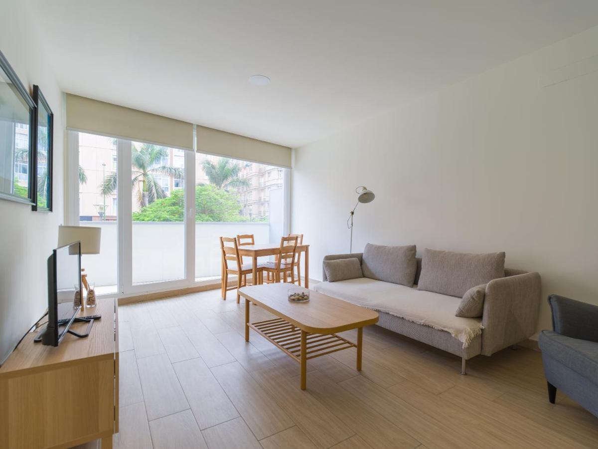Homeforguest Modern Apartment In Las Canteras With Parking 大加那利岛拉斯帕尔马斯 外观 照片