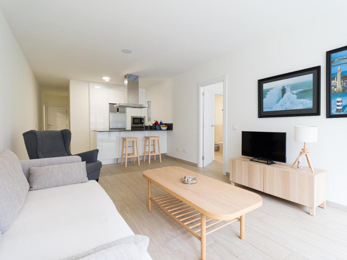 Homeforguest Modern Apartment In Las Canteras With Parking 大加那利岛拉斯帕尔马斯 外观 照片