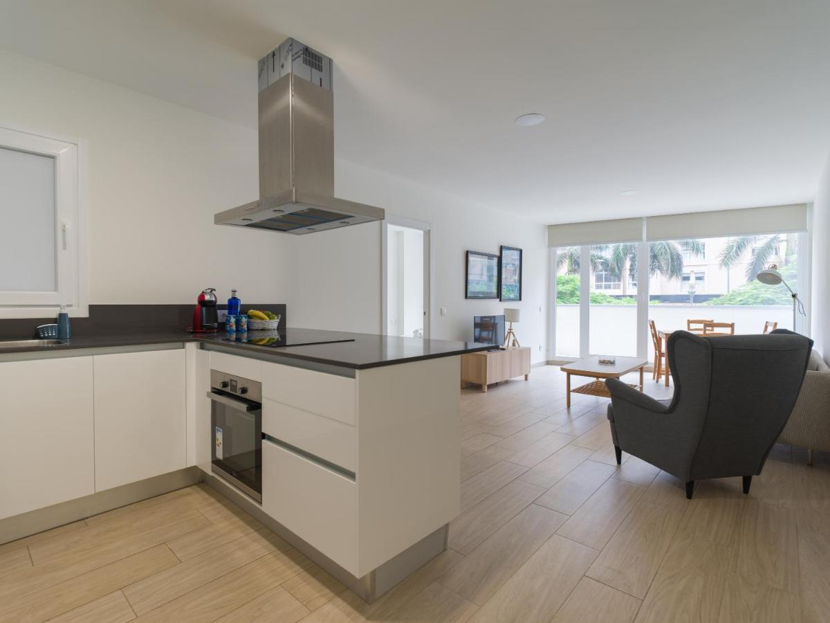Homeforguest Modern Apartment In Las Canteras With Parking 大加那利岛拉斯帕尔马斯 外观 照片